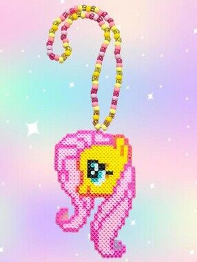 Fluttershy Kandi Necklace
